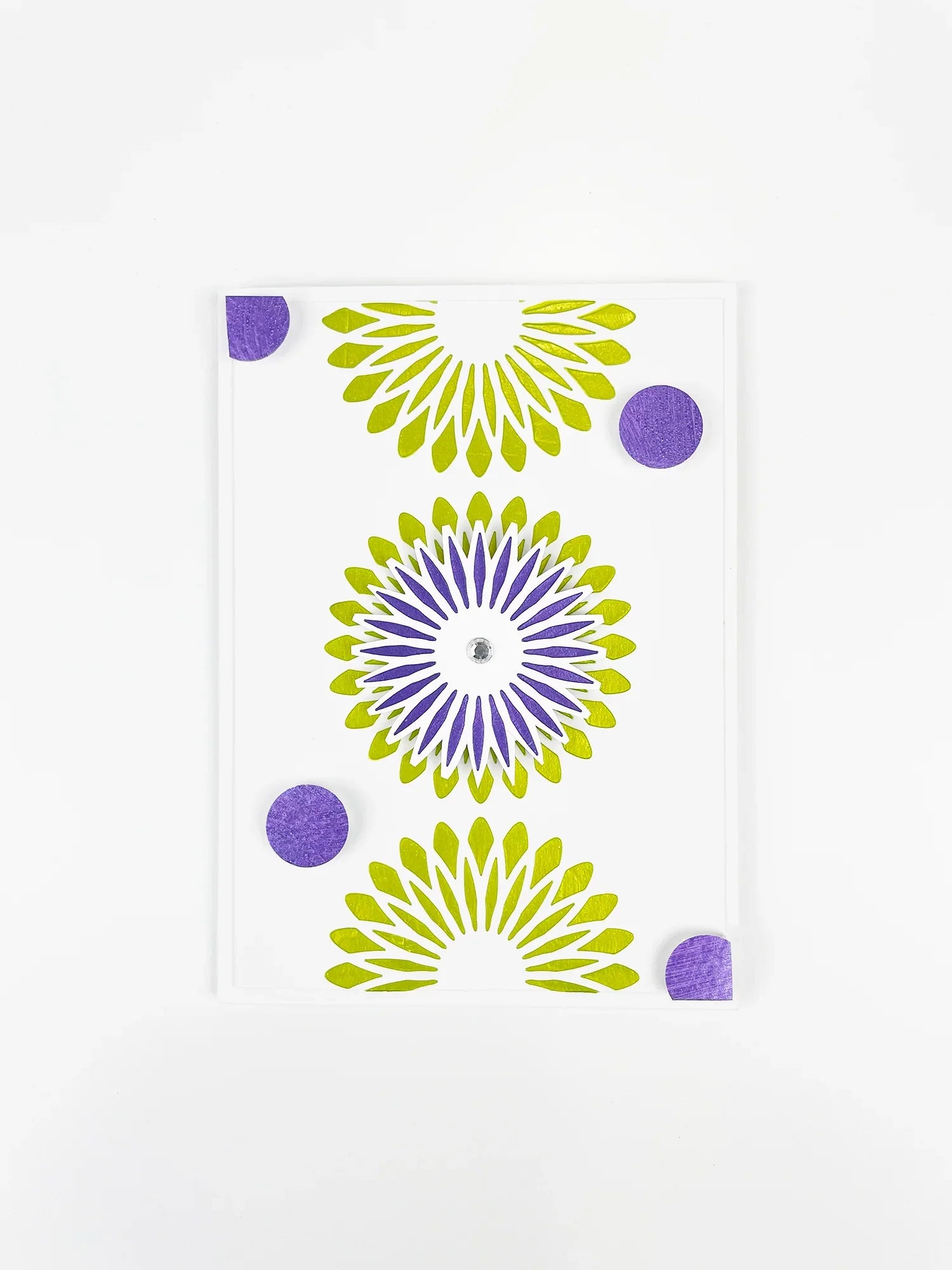 The Crafters Workshop Slimline Layered Triple Flowers
