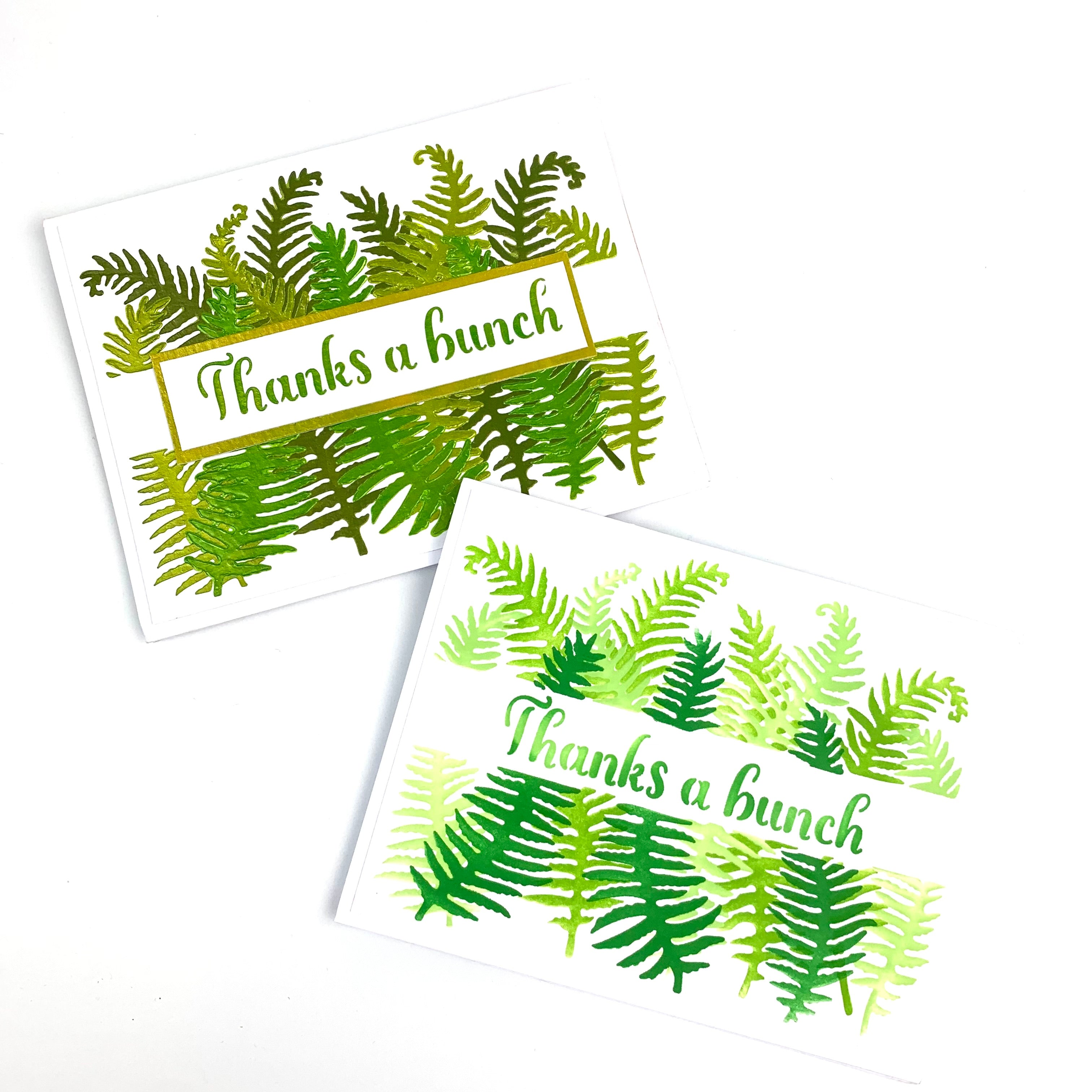 The Crafters Workshop Layered Fern Banner