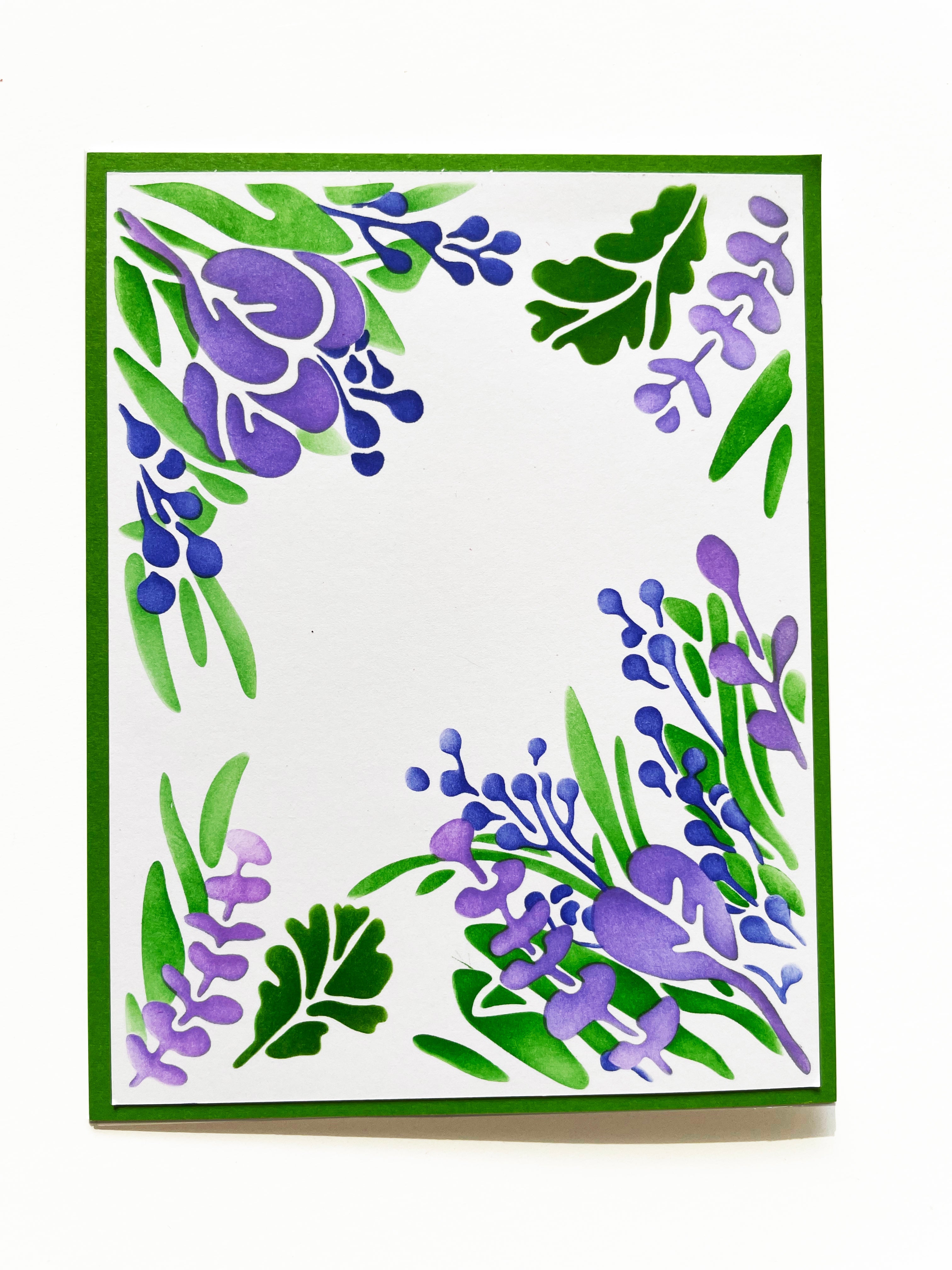 The Crafters Workshop Layered Sage Frame