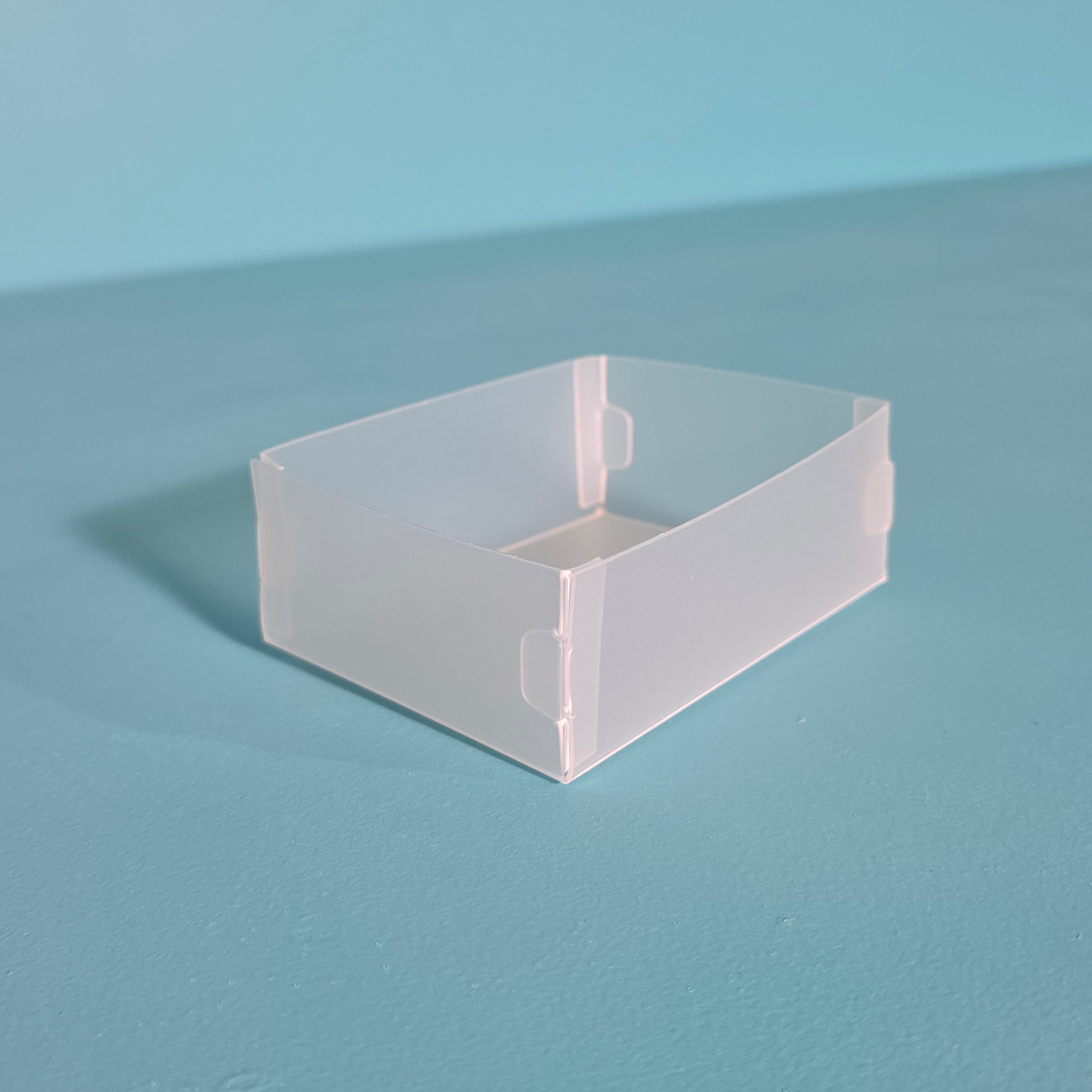 The Organized Option Basic Box "K" - 3.5" W x 5.0" L x 1.5" H - Set of 5