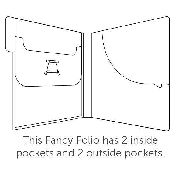 The Organized Option 6x6 Fancy Folio - 3pk
