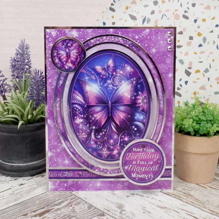 Card Topper Pads - Beautiful Butterflies