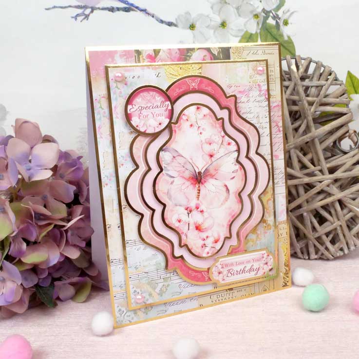 Card Topper Pads - Beautiful Butterflies