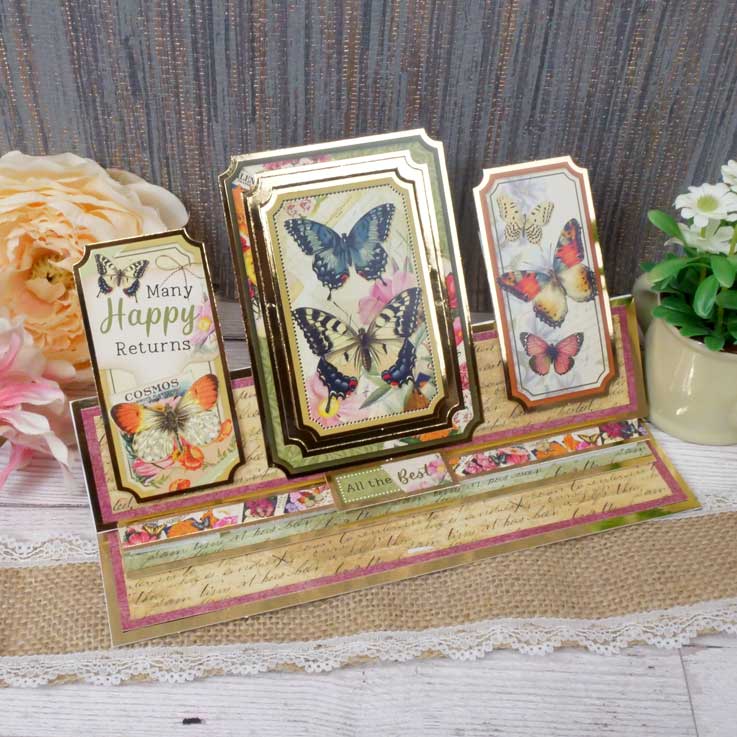 Card Topper Pads - Beautiful Butterflies