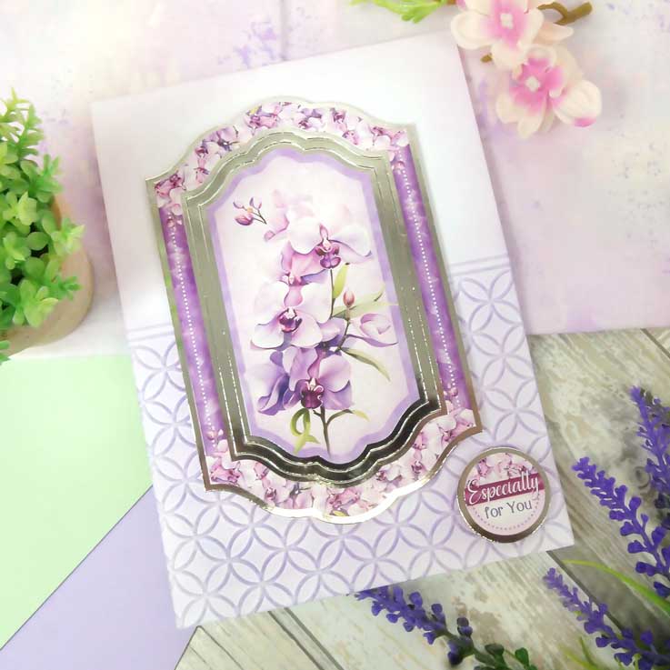 Opulent Orchids Card Topper Sheet