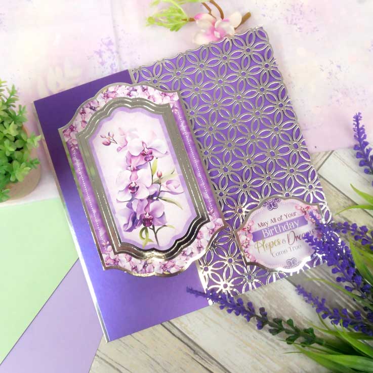 Opulent Orchids Card Topper Sheet
