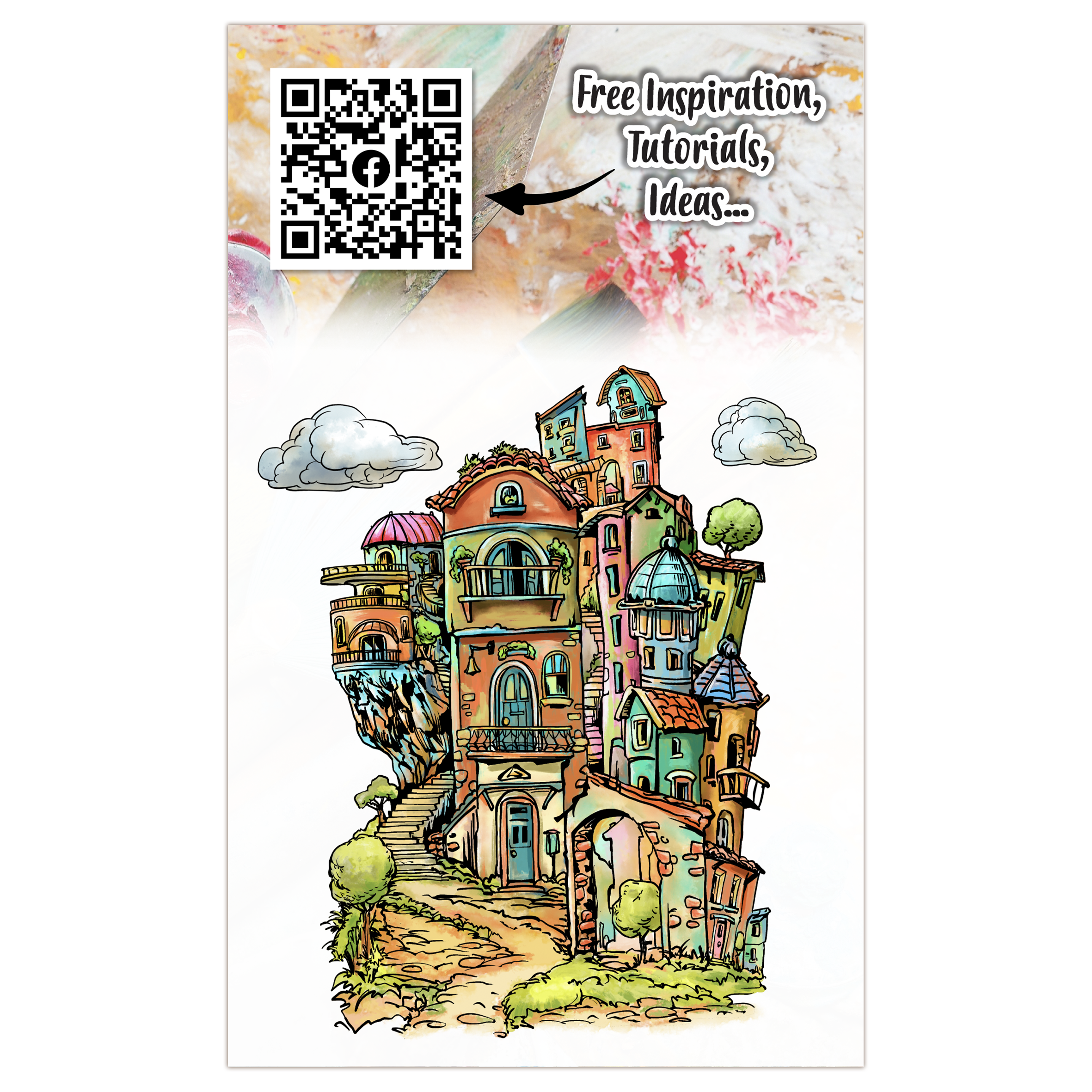 AALL and Create - A6 Stamp Set - House Party
