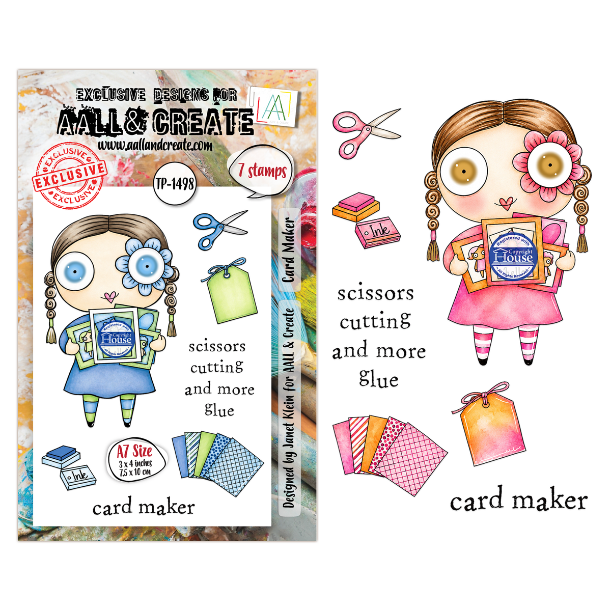 AALL and Create - A7 Stamp Set - Card Maker