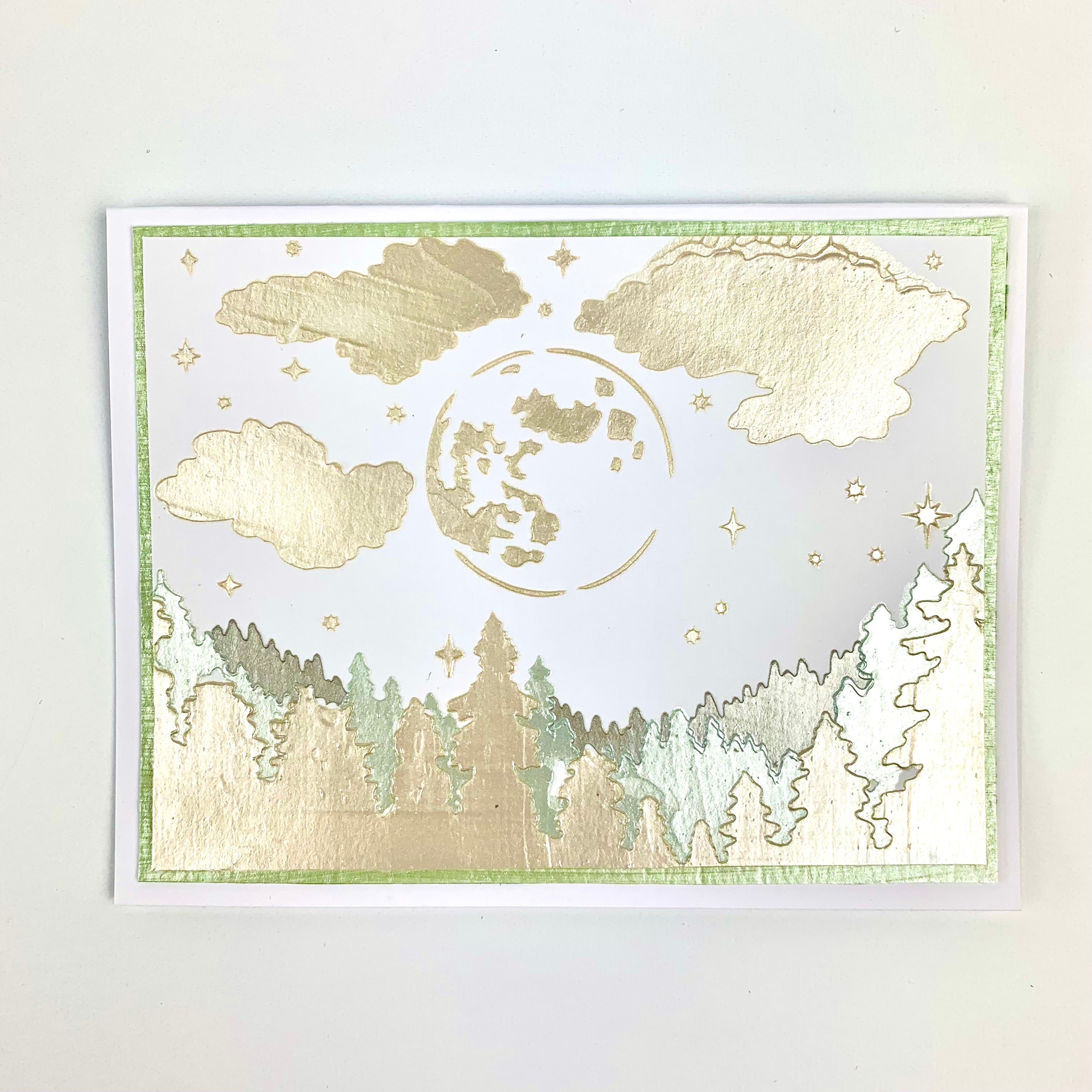 The Crafters Workshop Layered Santa Moon