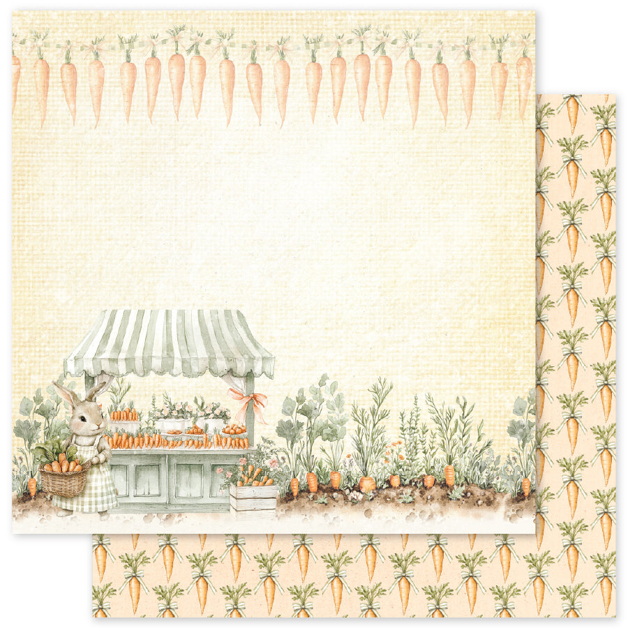 The Carrot Patch B 12x12 Paper (12 pc Bulk Pack) 36259