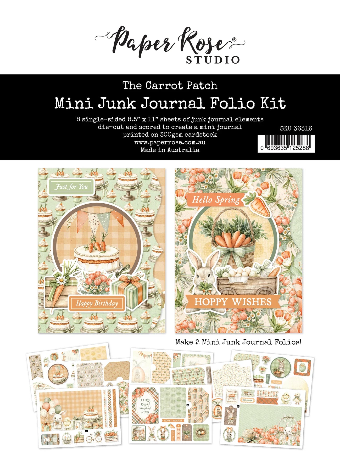 The Carrot Patch 8.5x11" Mini Folio Kit 36316