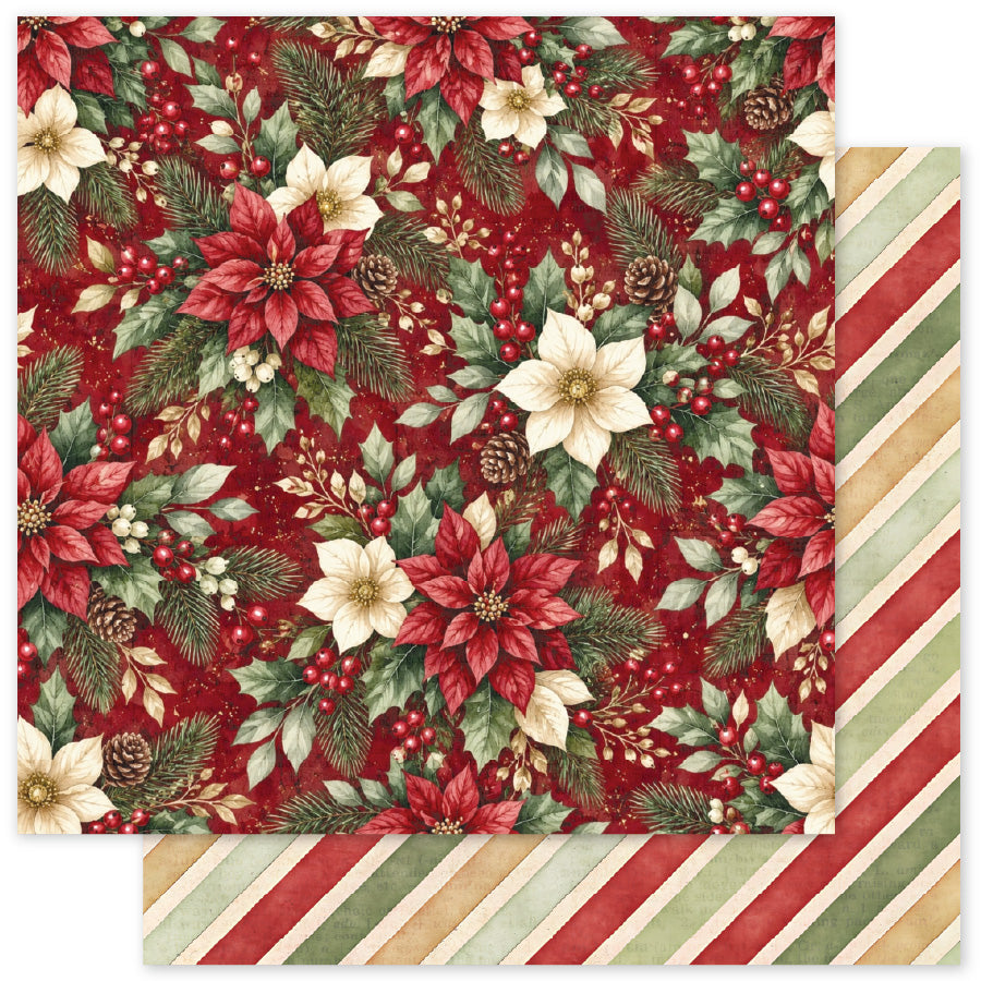 The Christmas Library Basics C 12x12 Paper (12 pc Bulk Pack) 37579