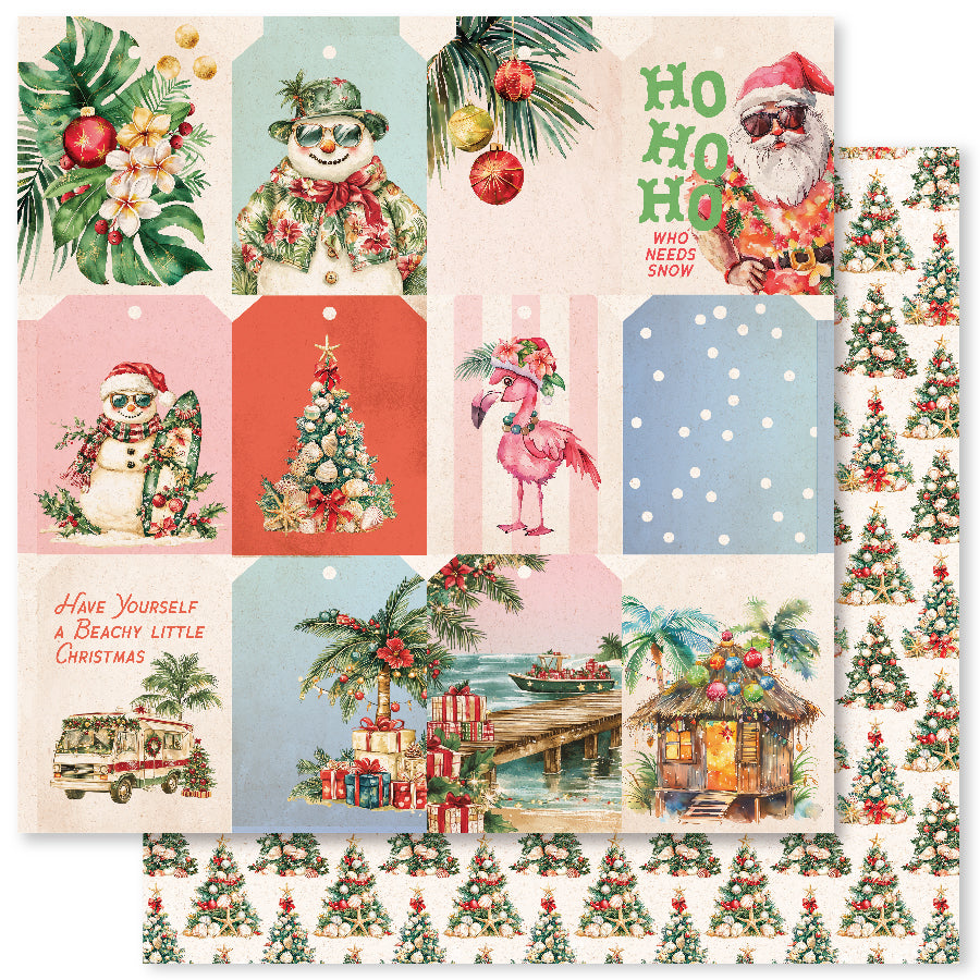 Tropical Christmas 6x6 Paper Collection 33135