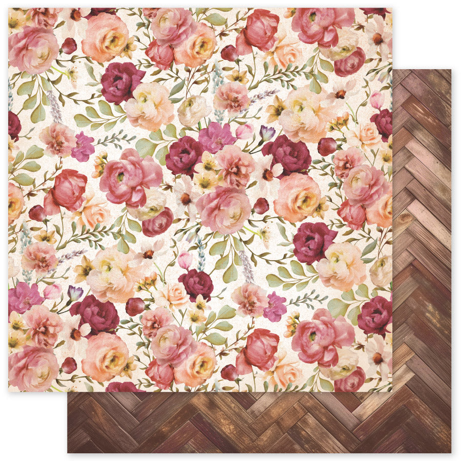 Vintage Rose 12x12 Paper Collection 33597