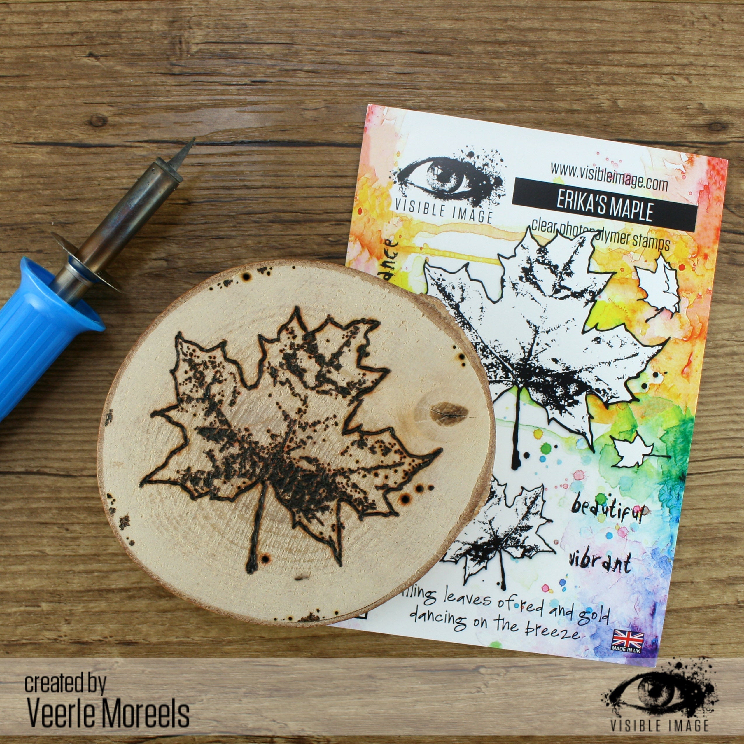 Visible Image Erika's Maple - A6 Stamp Set