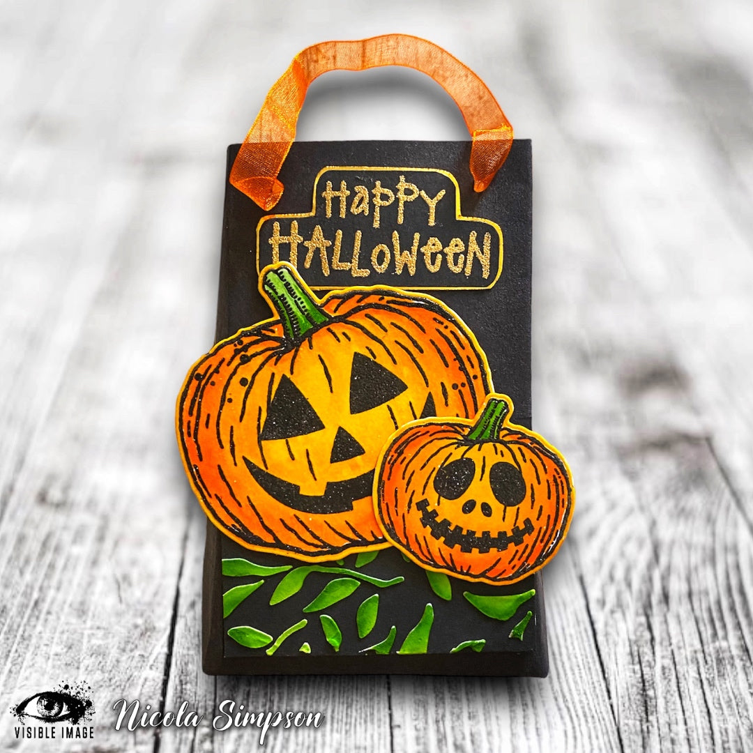 Visible Image Happy Halloween - A6 Stamp Set