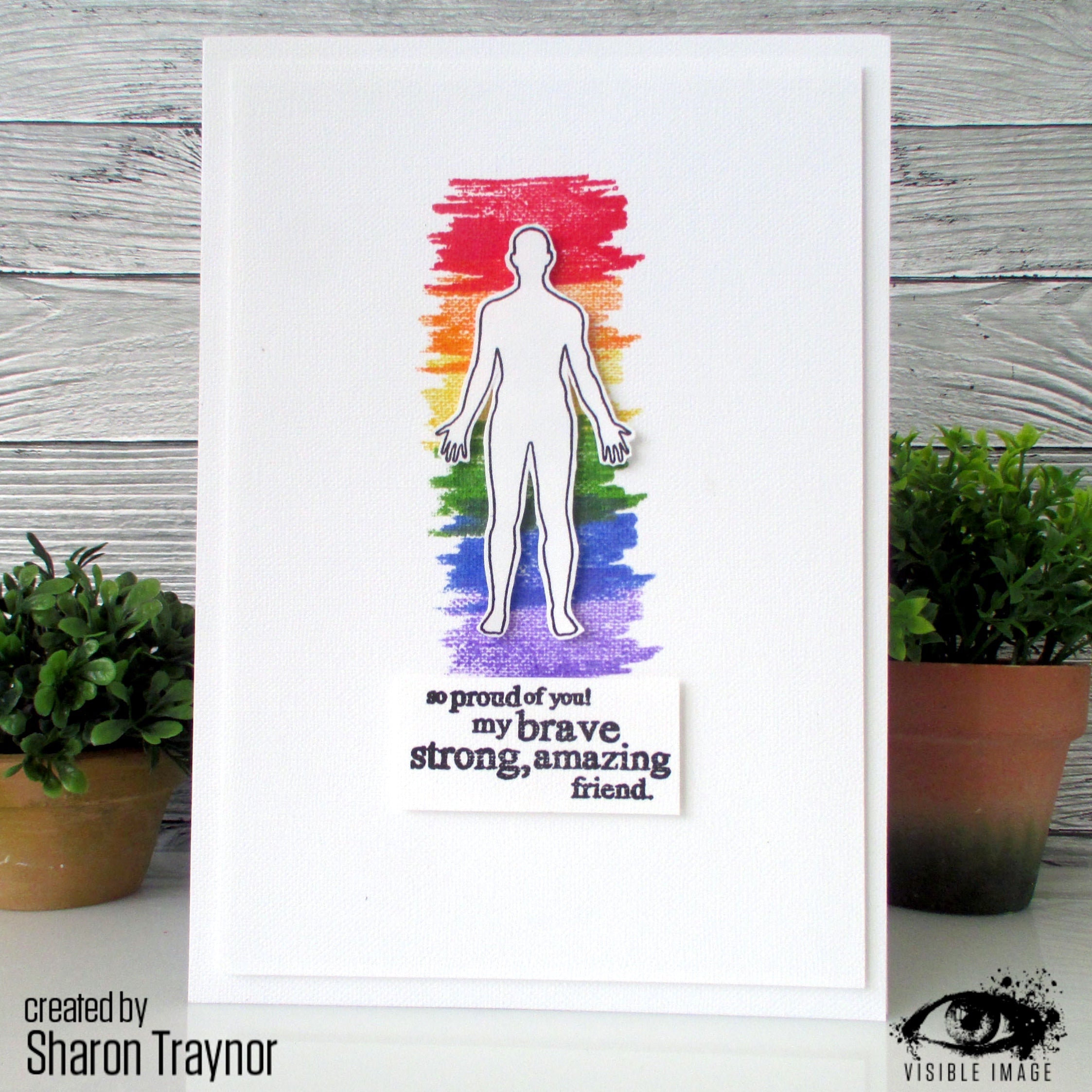 Visible Image Look Forward With Hope - A6 Stamp Set