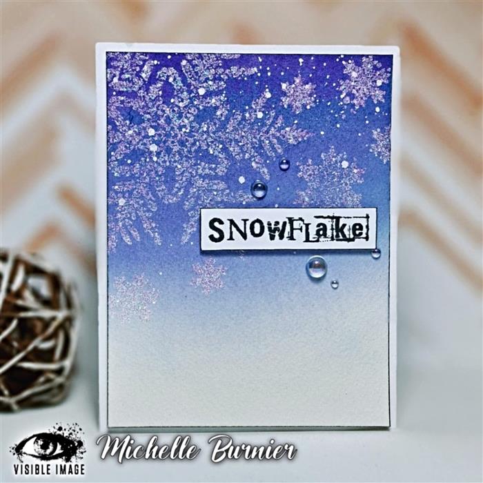 Visible Image Let It Snow - A6 Stamp Set