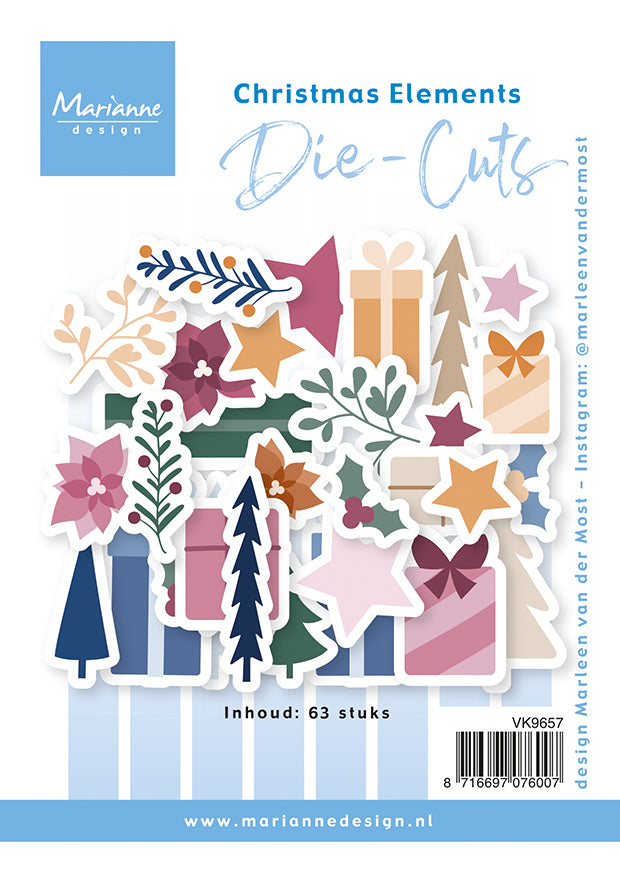Marianne Design Die-Cuts - Christmas Elements By Marleen