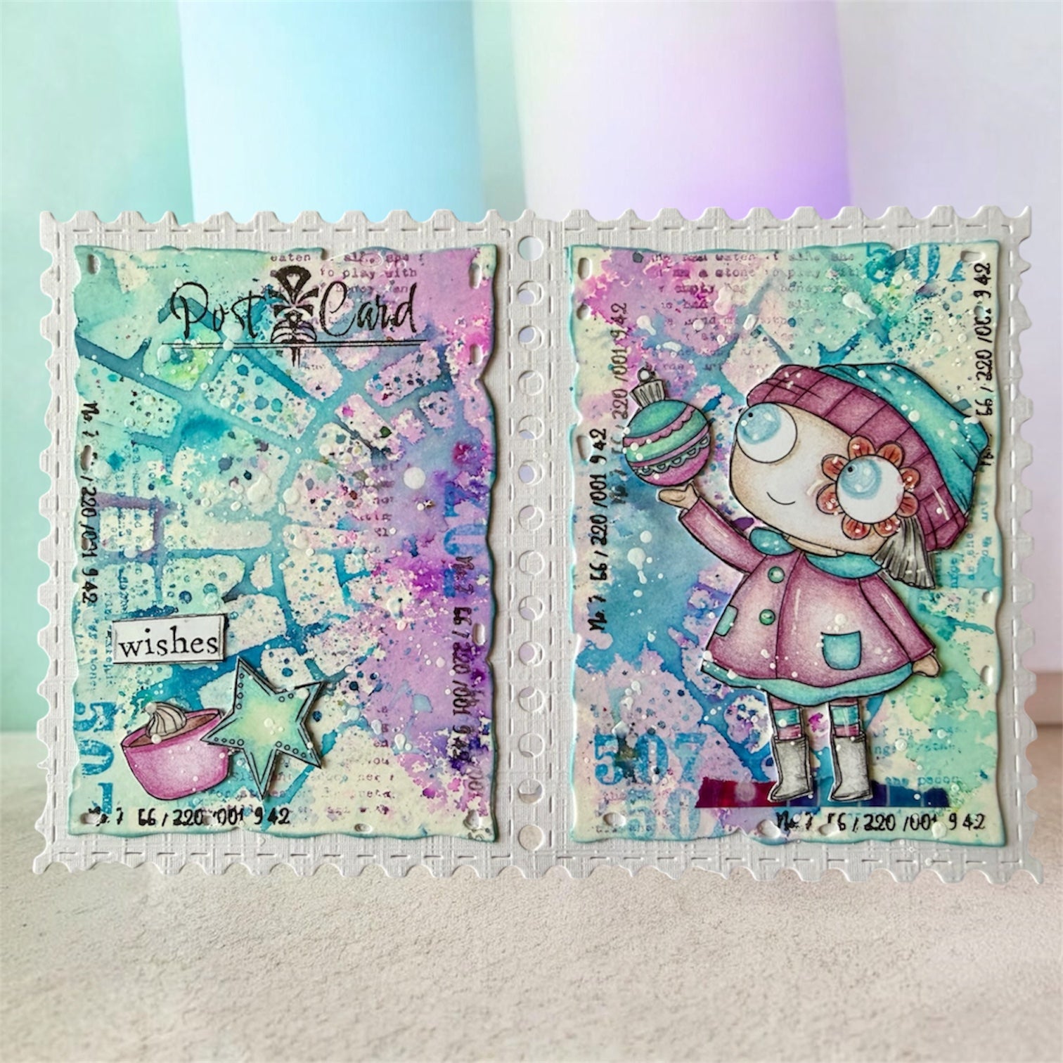AALL and Create - A7 Stamp Set - Let Joy In