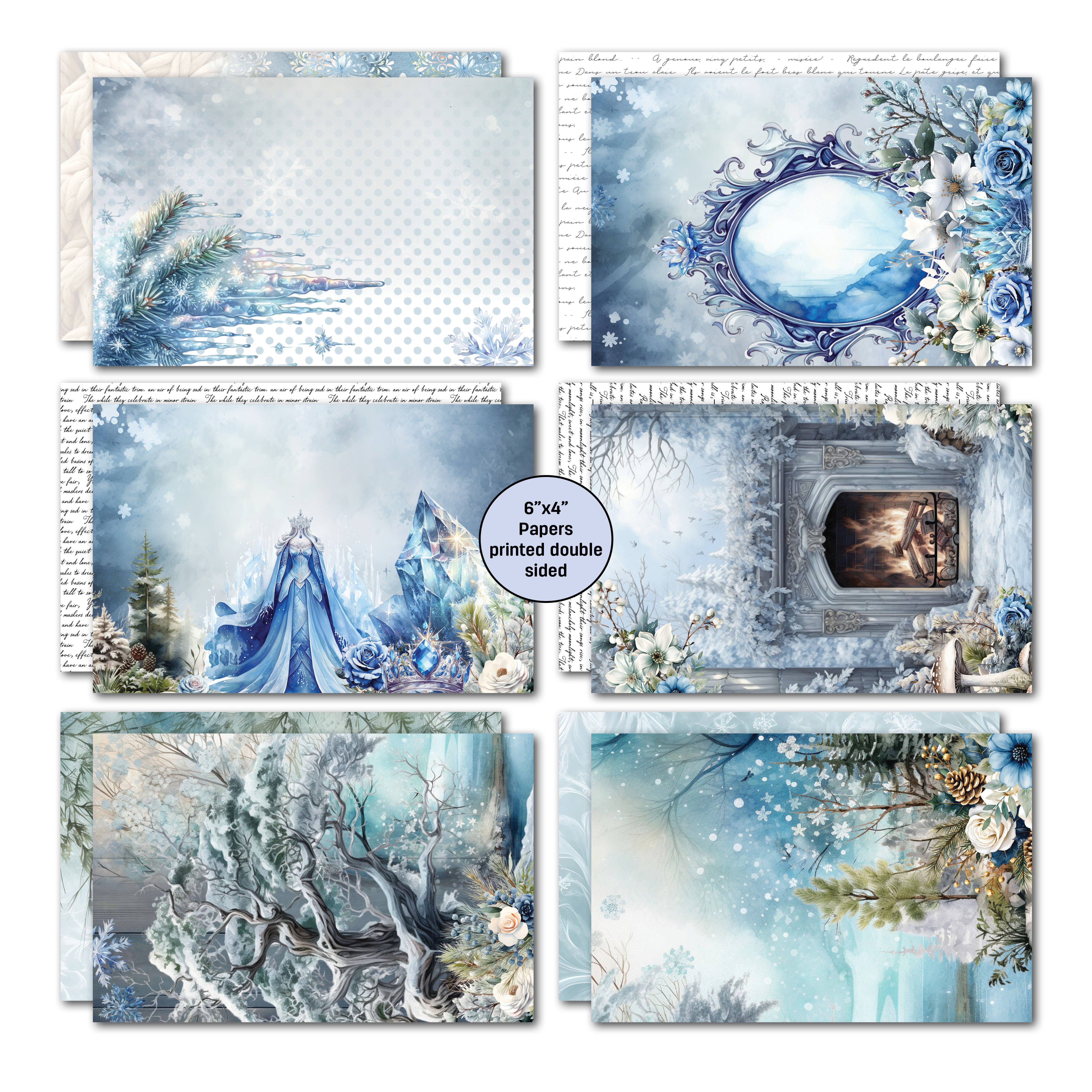 3Quarter Designs Winter Chronicles 6x4 Card Pack
