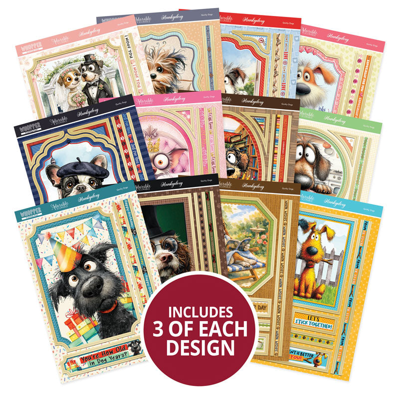 Whopper Topper Pad - Quirky Dogs