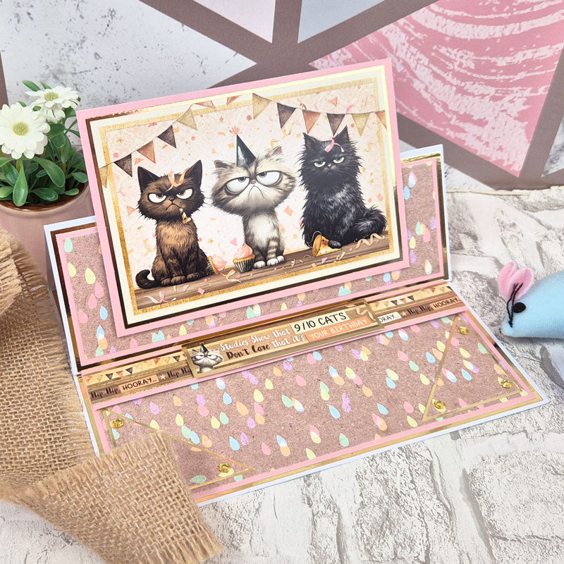Whopper Topper Pad - Quirky Cats