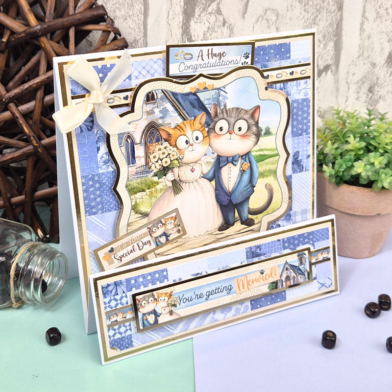 Whopper Topper Pad - Quirky Cats
