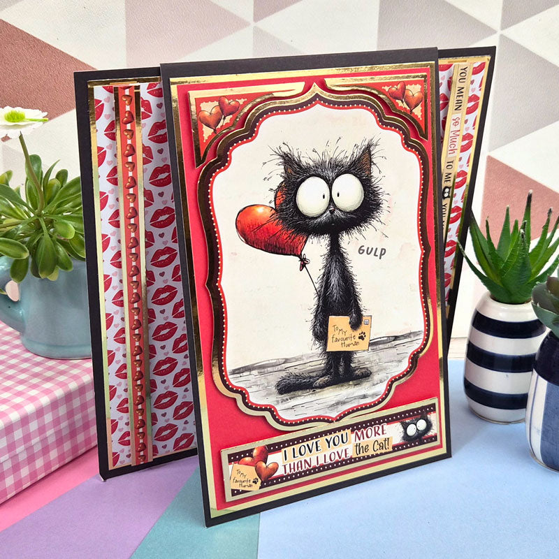 Whopper Topper Pad - Quirky Cats