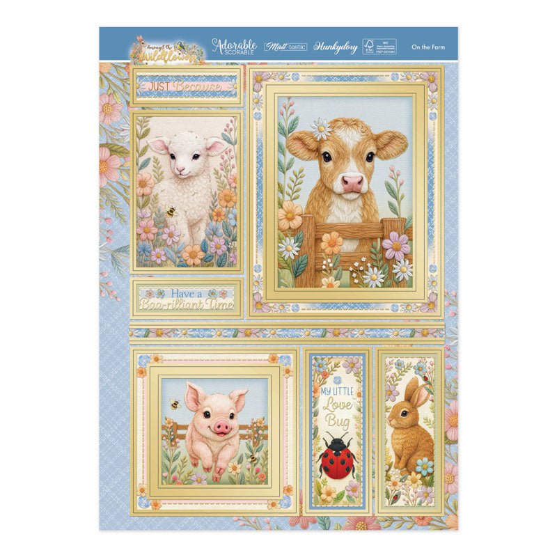 On the Farm Luxury Topper Set