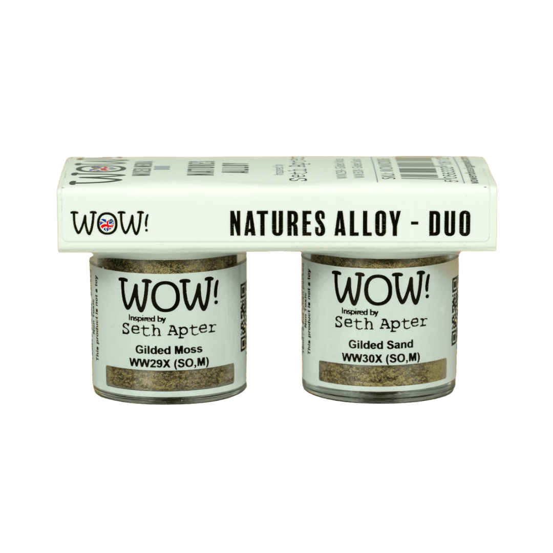 WOW! Embossing Powder - Duo Natures Alloy - Inspired by Seth Apter