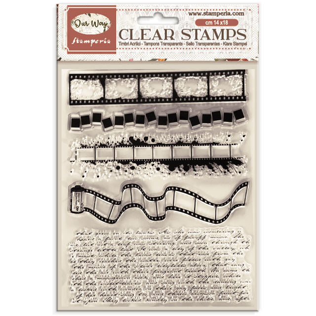 Decorative Acrylic Stamp Design For Art And Craft 14x18cm - Our Way