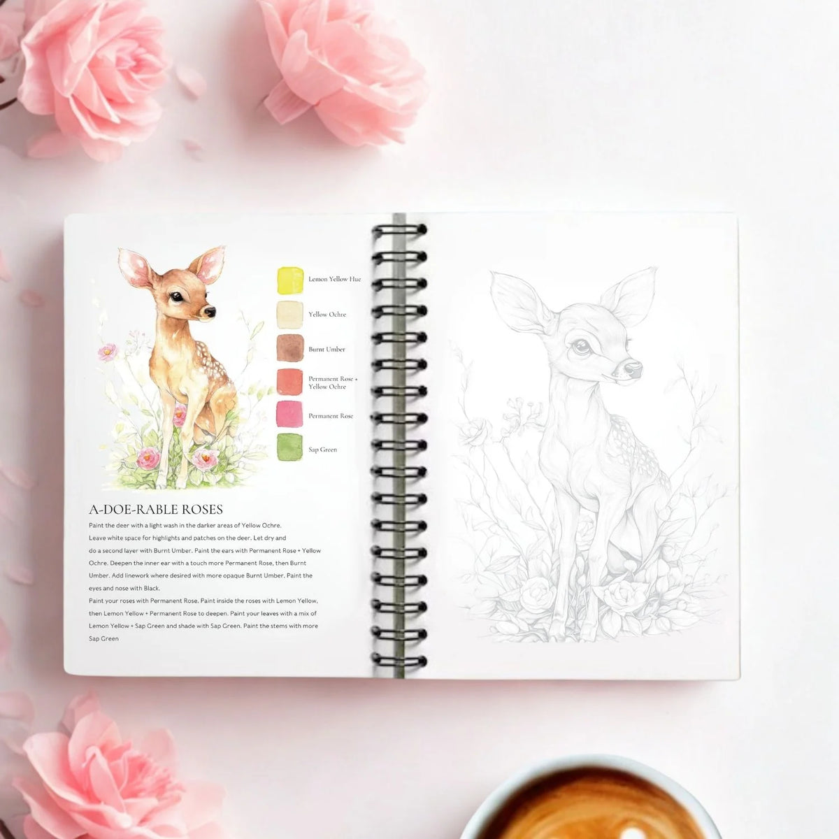 Willow Wolfe - Watercolor Workbook: Cute Critters by Willow Wolfe