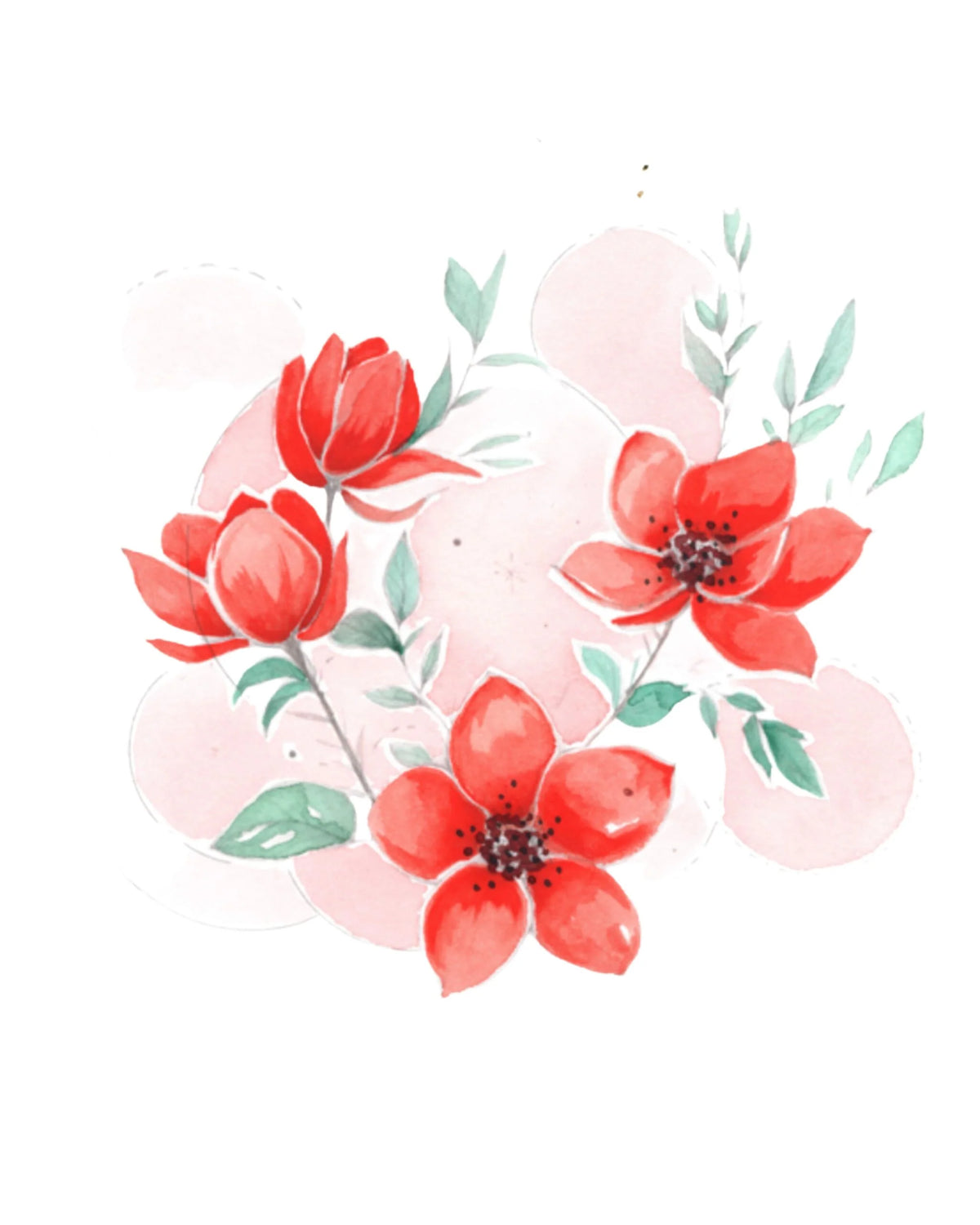 Willow Wolfe - Watercolor Workbook: Bold Florals by Willow & Nya Wolfe