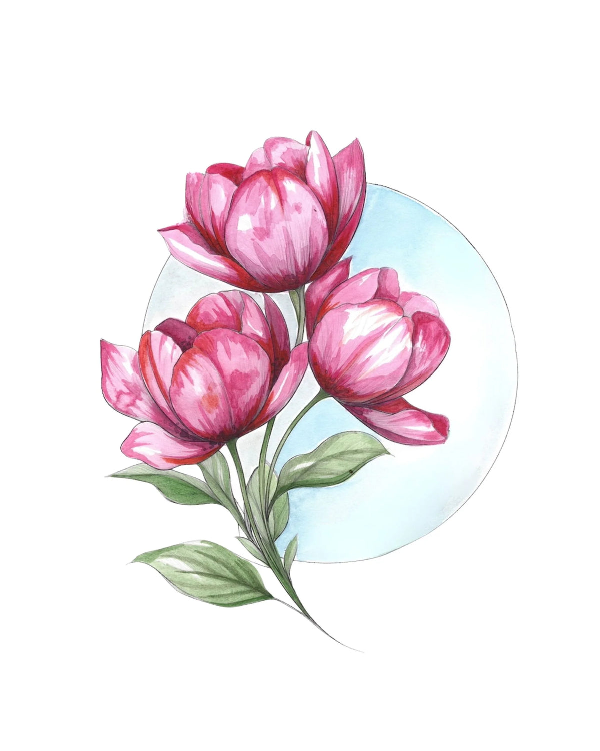 Willow Wolfe - Watercolor Workbook: Bold Florals by Willow & Nya Wolfe