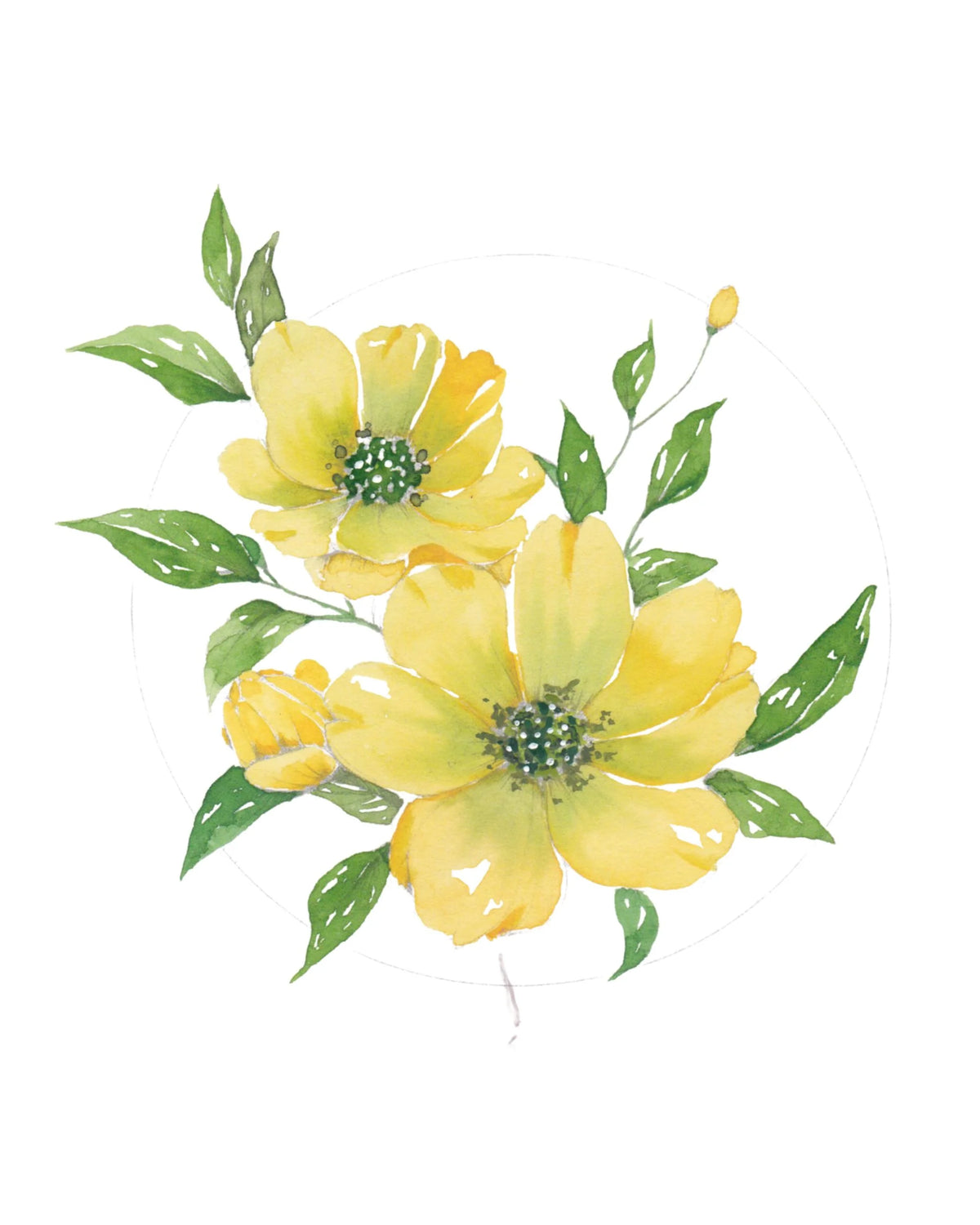 Willow Wolfe - Watercolor Workbook: Bold Florals by Willow & Nya Wolfe