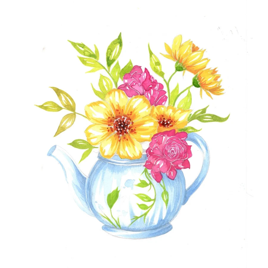 Willow Wolfe - Watercolor Workbook: Pretty Pots by Willow Wolfe