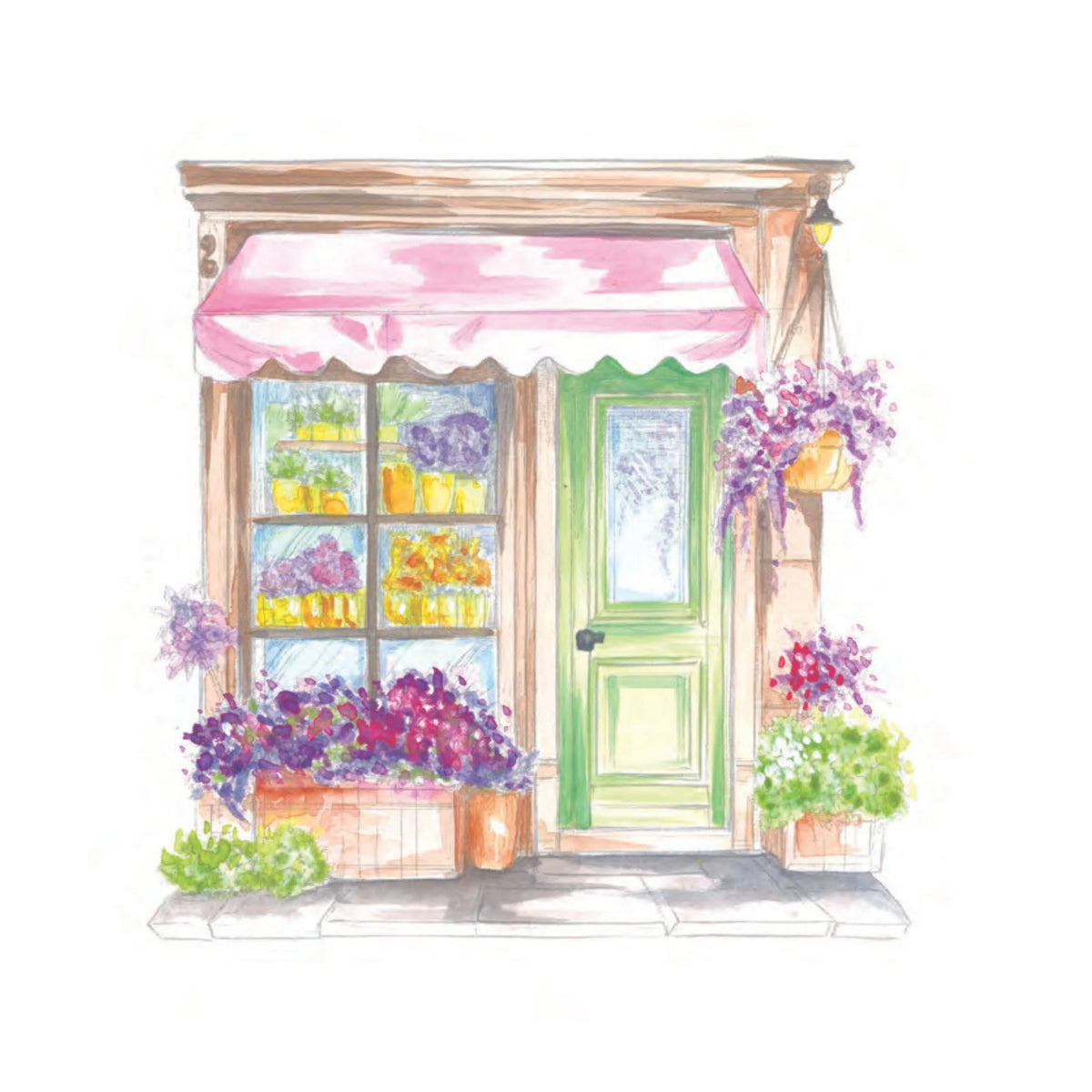 Willow Wolfe - Watercolor Workbook: Cozy Cafes by Willow & Nya Wolfe