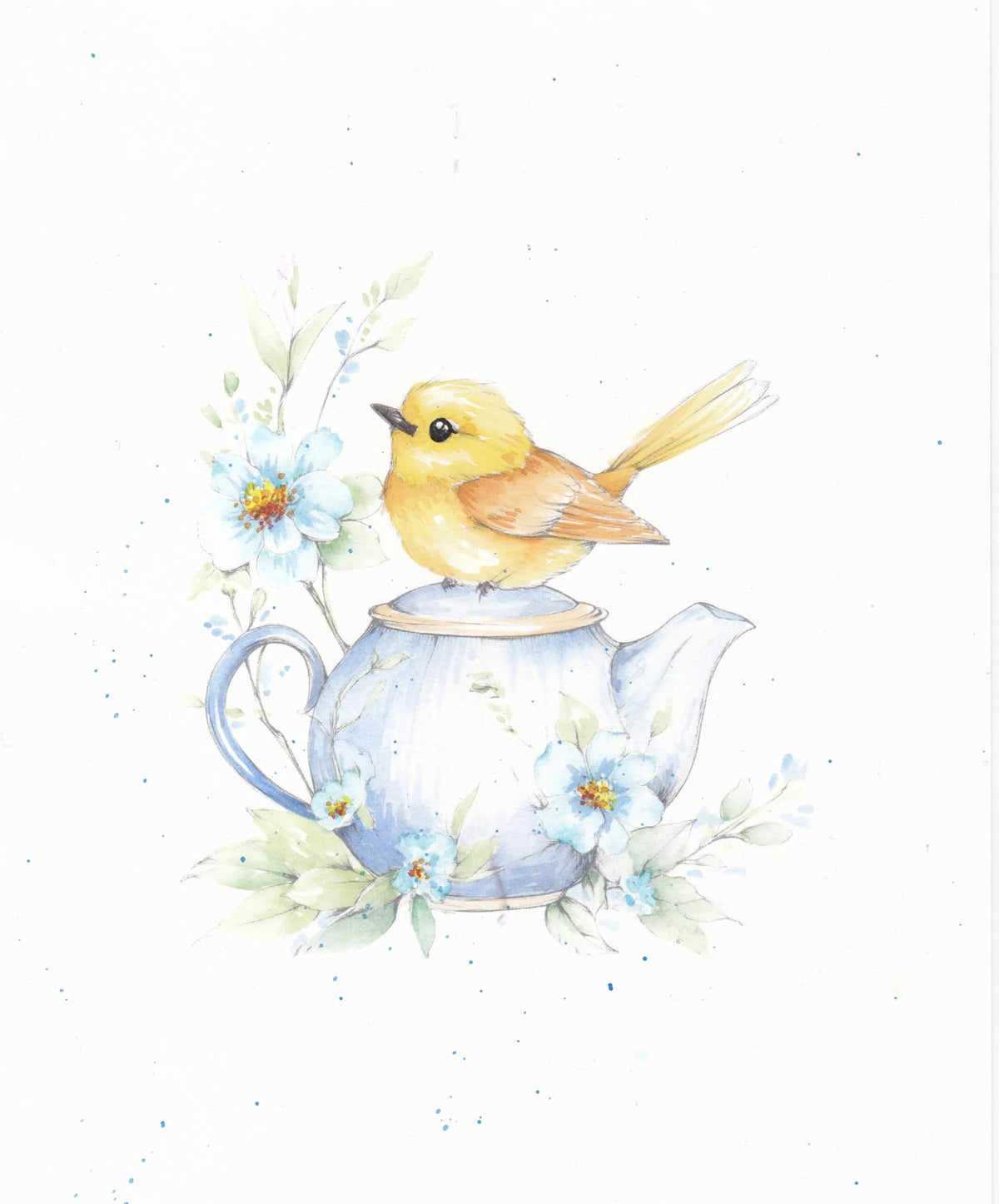 Willow Wolfe - Watercolor Workbook: Feathers and Finery by Willow Wolfe