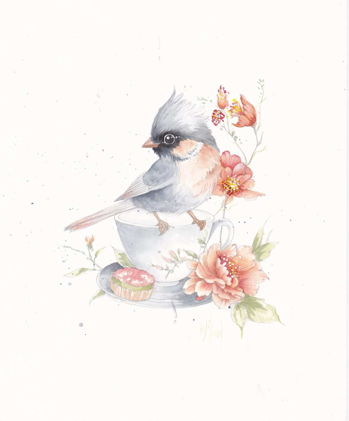 Willow Wolfe - Watercolor Workbook: Feathers and Finery by Willow Wolfe
