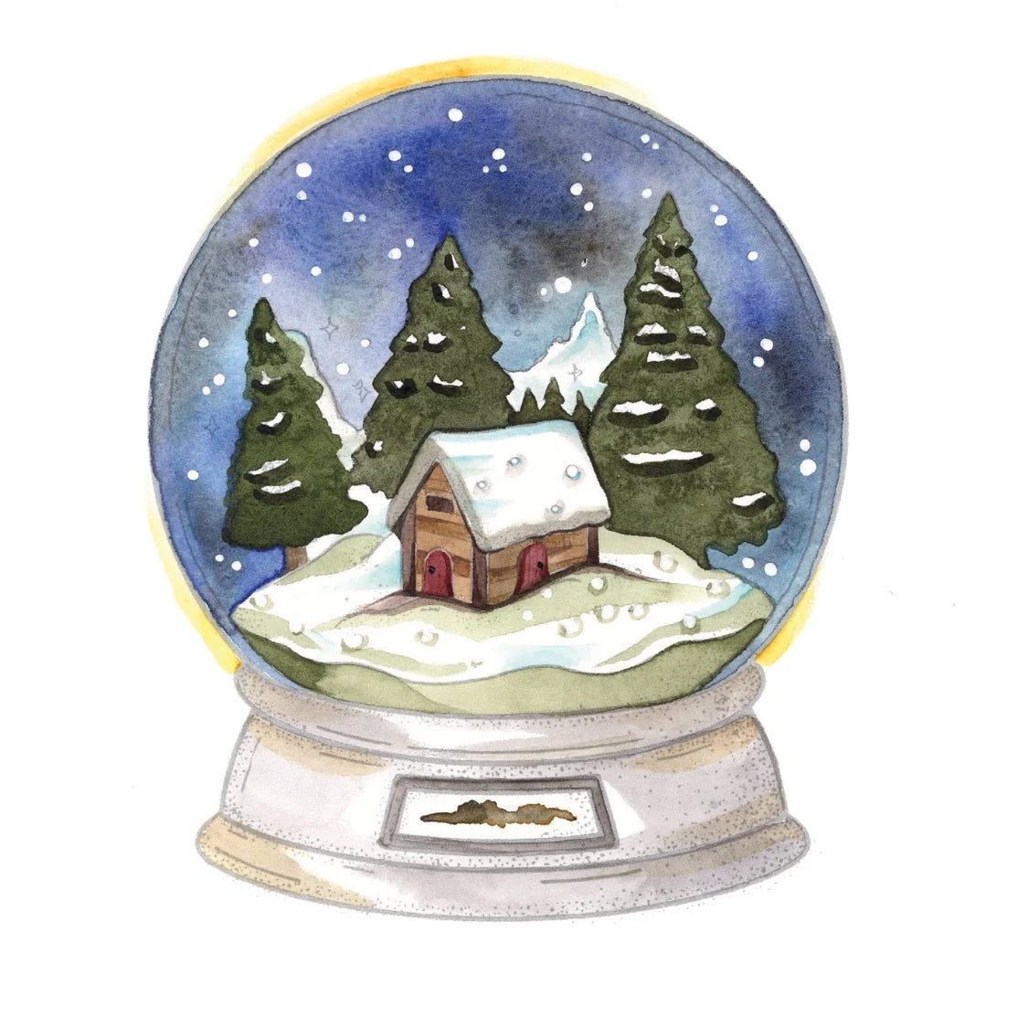 Willow Wolfe - Watercolor Workbook: Winter Glow by Willow & Nya Wolfe