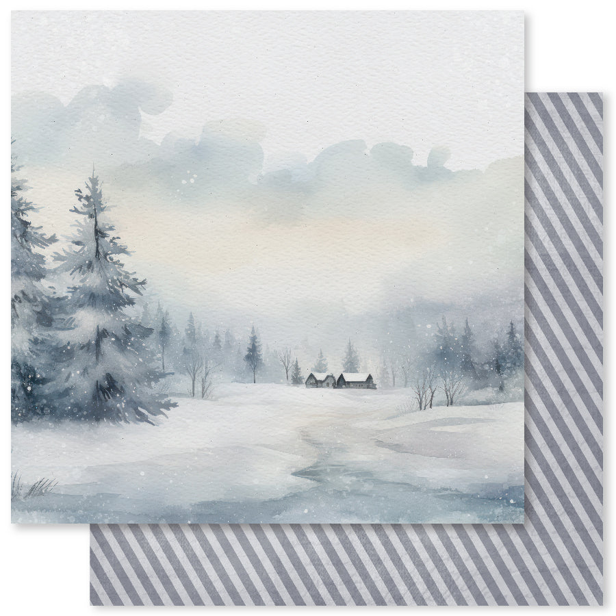 White Christmas Basics 6x6 Paper Collection 32934