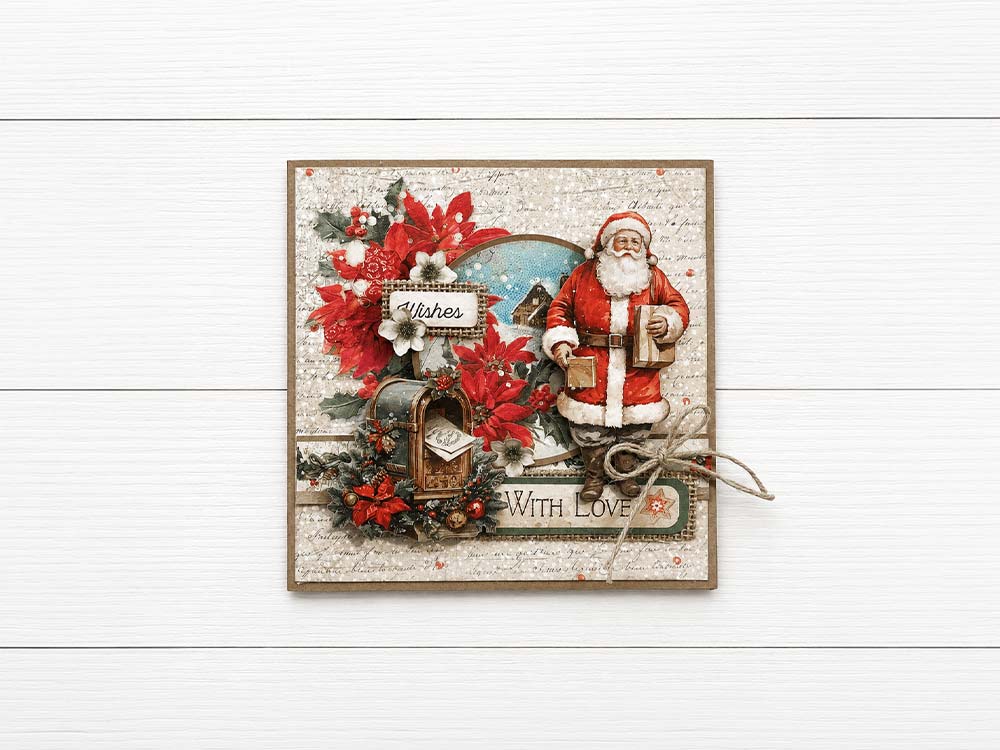Cut Laser Stencil For Art And Craft cm 12x25 - Christmas Borders