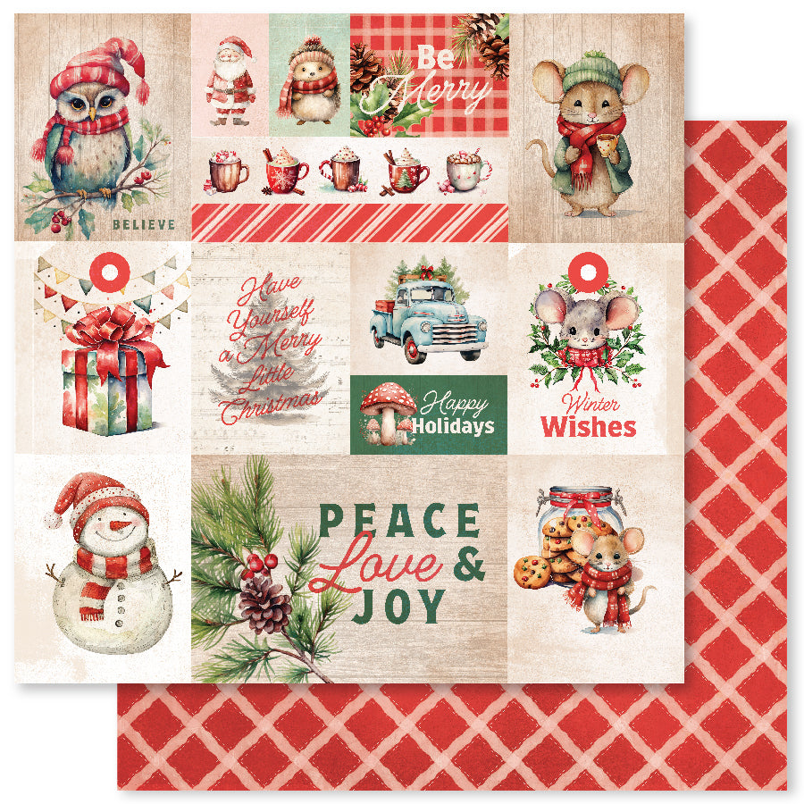 Woodland Christmas 6x6 Paper Collection 33063