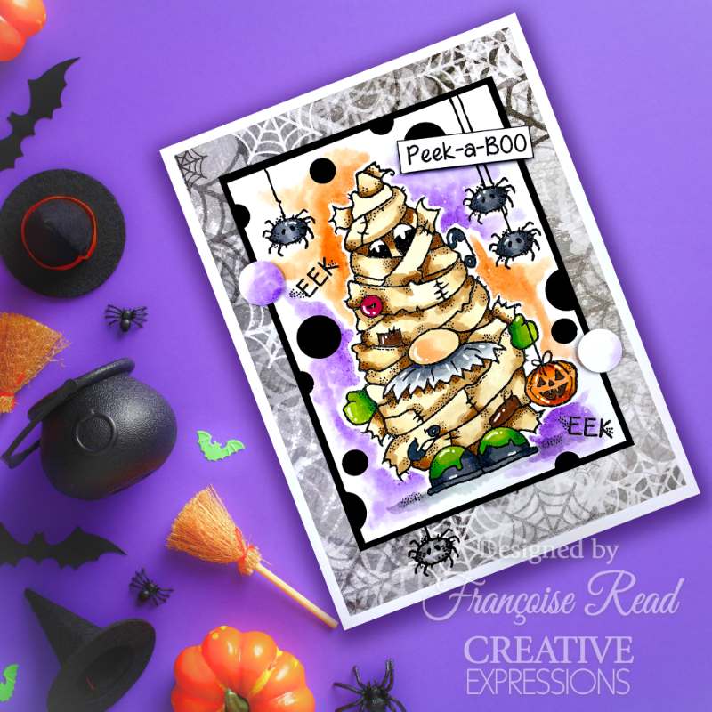 Woodware Francoise Read Halloween 8 in x 8 in Paper Pad