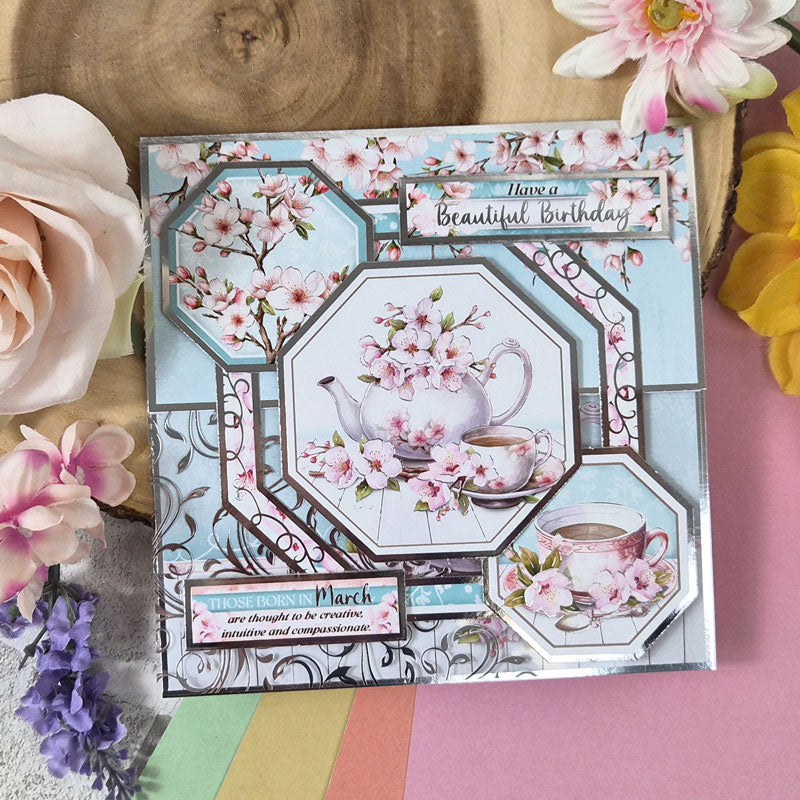March - Cherry Blossom Luxury Topper Sheet