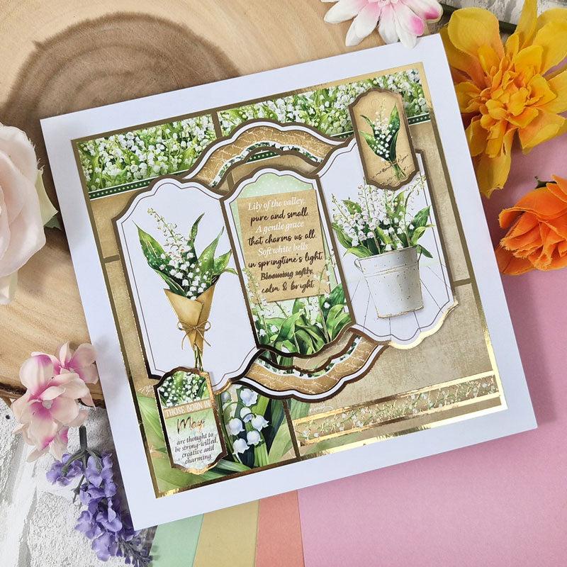May - Lily of the Valley Luxury Topper Sheet