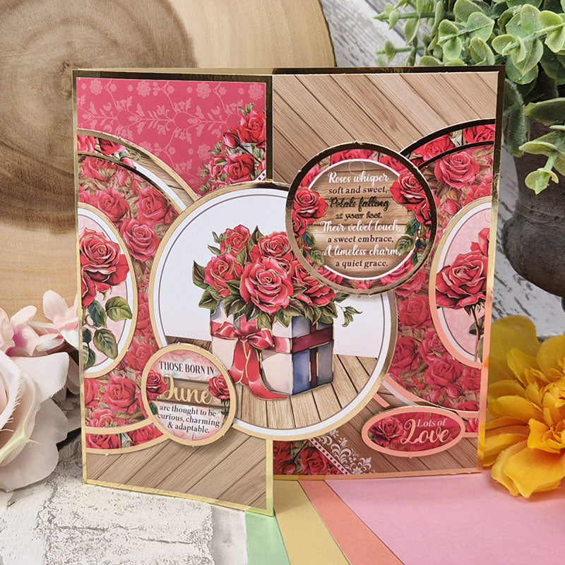 A Year of Flowers Luxury Card Topper Kit