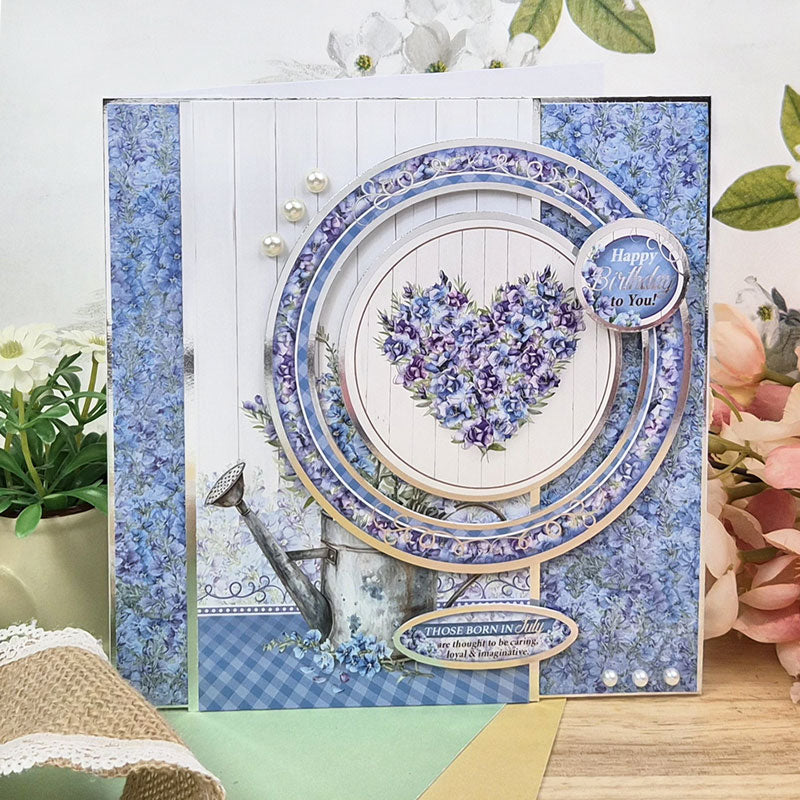 July - Larkspur Luxury Topper Sheet