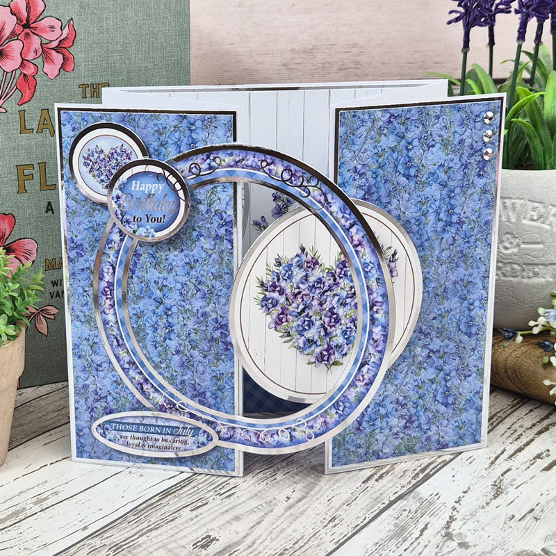 July - Larkspur Luxury Topper Sheet
